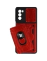 Hurtownia GSM - Etui Bizon Case Camshield Card Slot Ring do Moto G62 5G czerwone - BIZ546 - {ean13} - Hurt