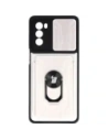 Hurtownia GSM - Bizon Case Camshield Card Slot Ring Moto G62 5G alb - BIZ547 - {ean13} - Hurt