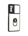 Hurtownia GSM - Bizon Case Camshield Card Slot Ring Moto G62 5G alb - BIZ547 - {ean13} - Hurt