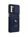 Hurtownia GSM - Etui Bizon Case Camshield Card Slot Ring do Moto G62 5G granatowe - BIZ548 - {ean13} - Hurt
