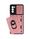 Hurtownia GSM - Bizon Case Camshield Card Slot Ring Moto G62 5G roz deschis - BIZ549 - {ean13} - Hurt