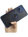Hurtownia GSM - Etui z uchwytem na palec Bizon Case Hybrid Ring do Motorola Moto G72 przydymione z granatową ramką - BIZ550 - {ean13} - Hurt