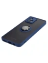 Hurtownia GSM - Bizon Case Hybrid Ring Motorola Moto G72 fumuriu cu un cadru albastru marin - BIZ550 - {ean13} - Hurt