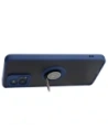 Hurtownia GSM - Bizon Case Hybrid Ring Motorola Moto G72 fumuriu cu un cadru albastru marin - BIZ550 - {ean13} - Hurt