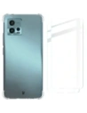 Etui + 2x folia Bizon Case Clear Pack do Motorola Moto G72 przezroczyste