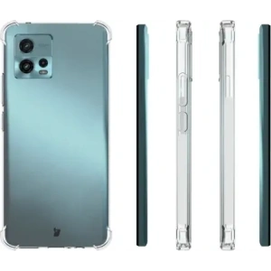 Hurtownia GSM - Etui + 2x folia Bizon Case Clear Pack do Motorola Moto G72 przezroczyste - BIZ551 - {ean13} - Hurt