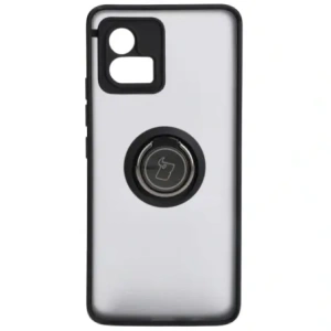 Hurtownia GSM - Bizon Case Hybrid Ring Motorola Moto G72 fumos cu un cadru negru - BIZ552 - {ean13} - Hurt