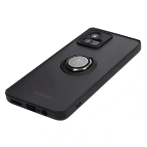 Hurtownia GSM - Bizon Case Hybrid Ring Motorola Moto G72 fumos cu un cadru negru - BIZ552 - {ean13} - Hurt