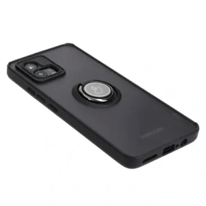Hurtownia GSM - Bizon Case Hybrid Ring Motorola Moto G72 fumos cu un cadru negru - BIZ552 - {ean13} - Hurt