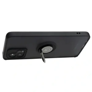 Hurtownia GSM - Etui z uchwytem na palec Bizon Case Hybrid Ring do Motorola Moto G72 przydymione z czarną ramką - BIZ552 - {ean13} - Hurt