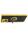 Wholesale Bizon Case Hybrid Ring Motorola Moto G72 smoky with a yellow frame - BIZ553 - {ean13} - Hurt
