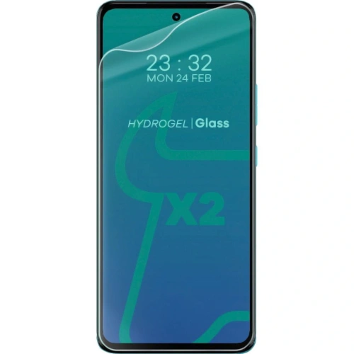 Folia hydrożelowa na ekran Bizon Glass Hydrogel do Moto G72 [2 PACK]