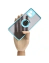 Hurtownia GSM - Etui s držákem na prst Bizon Case Hybrid Ring pro Motorola Moto G72 kouřové s jasně modrým rámem - BIZ555 - {ean13} - Hurt