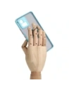 Wholesale Bizon Case Hybrid Ring Motorola Moto G72 smoky with a light blue frame - BIZ555 - {ean13} - Hurt