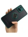 Hurtownia GSM - Etui s úchytem na prst Bizon Case Hybrid Ring pro Motorola Moto G72 kouřové s tmavě zeleným rámem - BIZ556 - {ean13} - Hurt