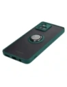 Wholesale Bizon Case Hybrid Ring Motorola Moto G72 smoky with a dark green frame - BIZ556 - {ean13} - Hurt