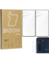 Hurtownia GSM - Bizon Glass Edge edzett üveg - [2 PACK] + lencse védelem Moto G8 fekete - BIZ558 - {ean13} - Hurt