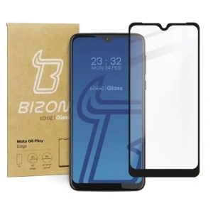 Hurtownia GSM - Szkło hartowane Bizon Glass Edge do Moto G8 Play czarne - BIZ559 - {ean13} - Hurt