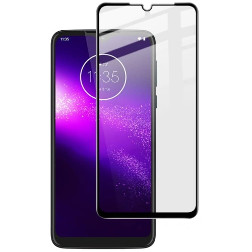 Szkło hartowane Bizon Glass Edge do Moto G8 Play czarne