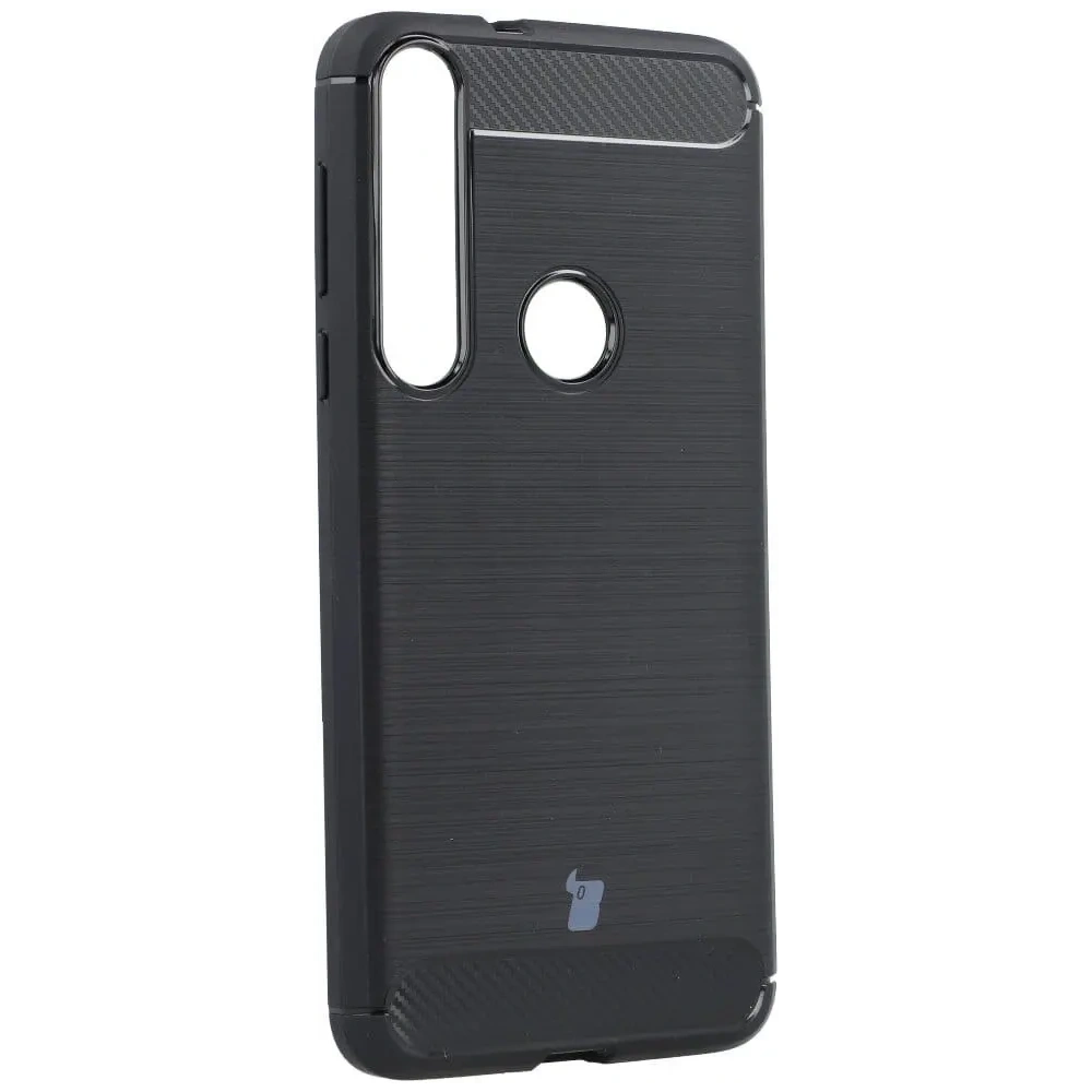 Hurtownia GSM - Etui Bizon Case Carbon TPU do Moto G8 Play černé - BIZ560 - {ean13} - Hurt