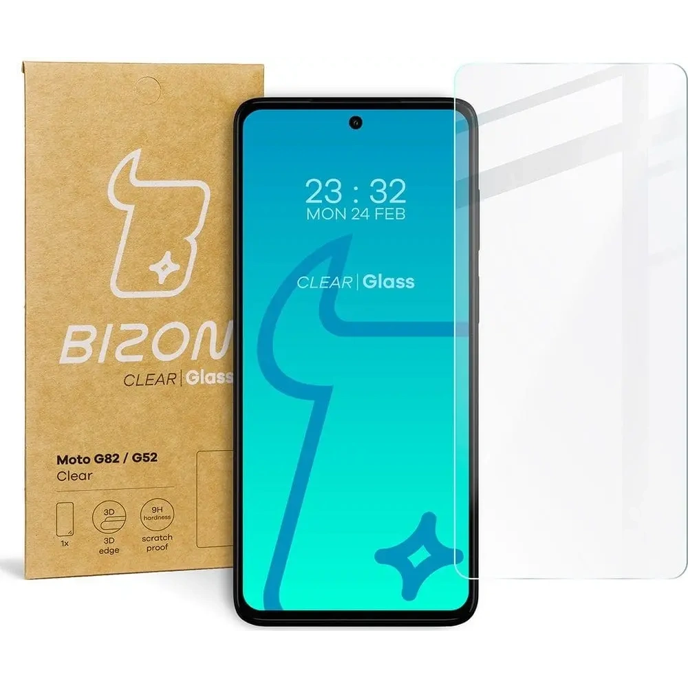 Hurtownia GSM - Bizon üveg átlátszó Motorola Moto G52/G82 - BIZ561 - {ean13} - Hurt