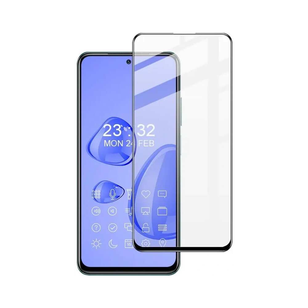 Hurtownia GSM - Bizon Glass Edge Moto G52 / G82 negru - BIZ562 - {ean13} - Hurt