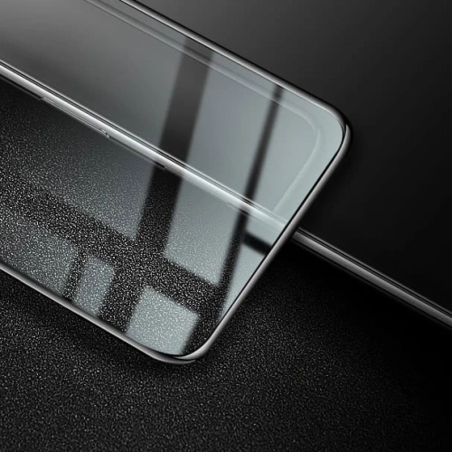 Szkło hartowane Bizon Glass Edge do Moto G52 / G82 czarne