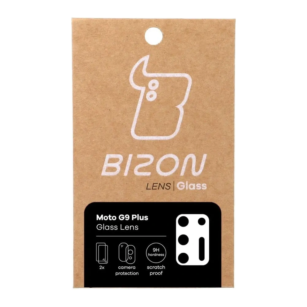 Wholesale Bizon Glass Lens Moto G9 Plus [2 PACK] - BIZ564 - {ean13} - Hurt