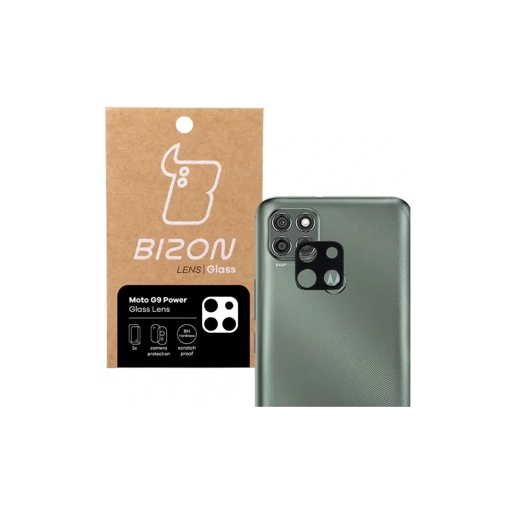 Hurtownia GSM - Sklo na aparát Bizon Glass Lens do Moto G9 Power [2 PACK] - BIZ565 - {ean13} - Hurt