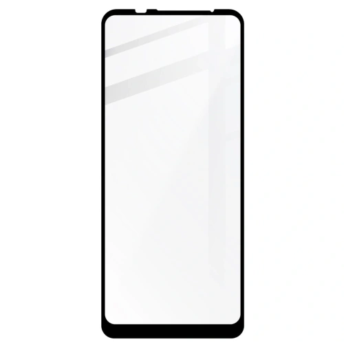 Szkło hartowane Bizon Glass Edge do Moto G9 Power czarne