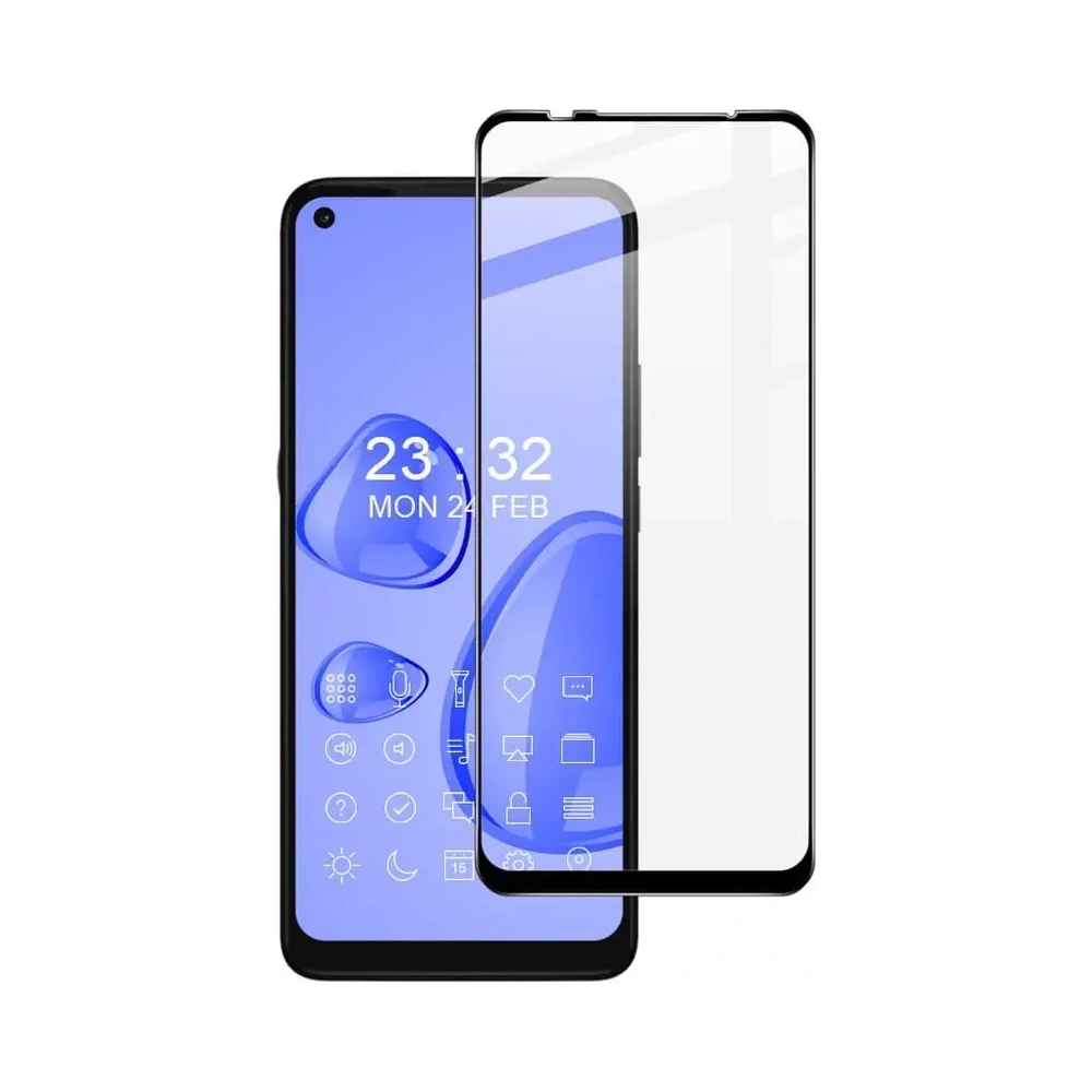 Hurtownia GSM - Bizon Glass Edge Moto G9 Power fekete - BIZ566 - {ean13} - Hurt