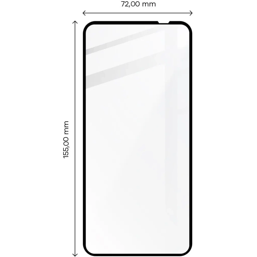 Wholesale Bizon Glass Edge 2 Nothing Phone 1 black - BIZ568 - {ean13} - Hurt