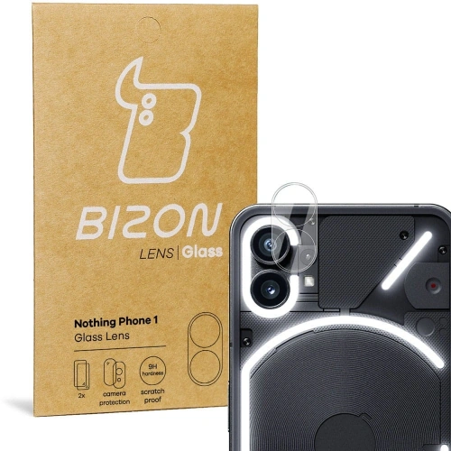 Szkło na aparat Bizon Glass Lens do Nothing Phone 1 [2 PACK]