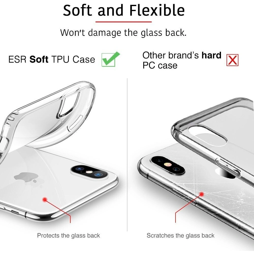 Wholesale ESR Essential Apple iPhone XS Max Clear - ESR012CL - {ean13} - Hurt