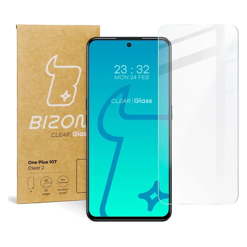 Hurtownia GSM - Szkło hartowane Bizon Glass Clear 2 do OnePlus 10T - BIZ572 - {ean13} - Hurt