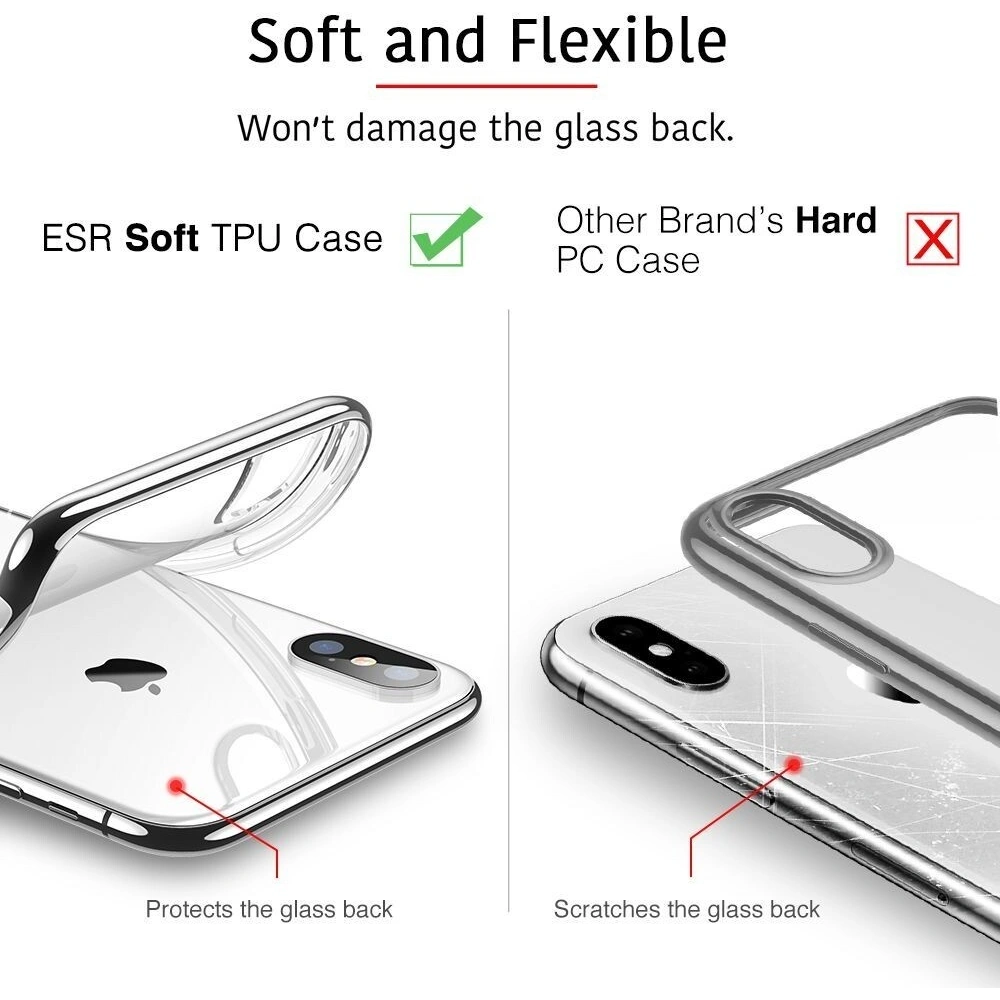 Hurtownia GSM - Etui ESR Essential Apple iPhone XS Max Silver - ESR014SLV - {ean13} - Hurt