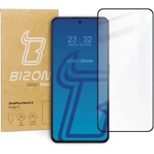 Hurtownia GSM - Szkło hartowane Bizon Glass Edge 2 do OnePlus Nord 3 czarne - BIZ584 - {ean13} - Hurt