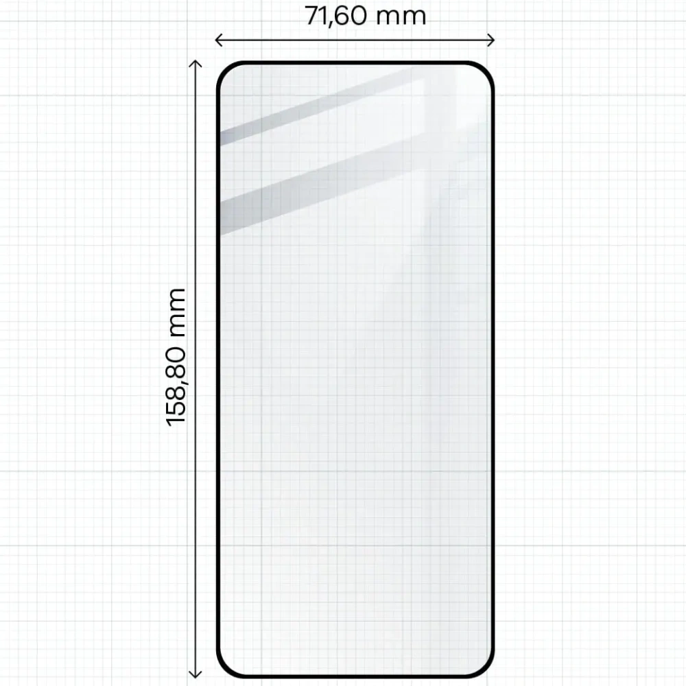 Hurtownia GSM - Szkło hartowane Bizon Glass Edge 2 do OnePlus Nord 3 czarne - BIZ584 - {ean13} - Hurt