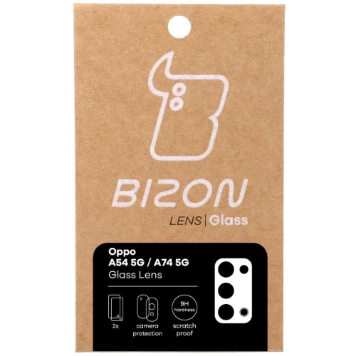 Szkło na aparat Bizon Glass Lens do Oppo A54 5G / A74 5G [2 PACK]