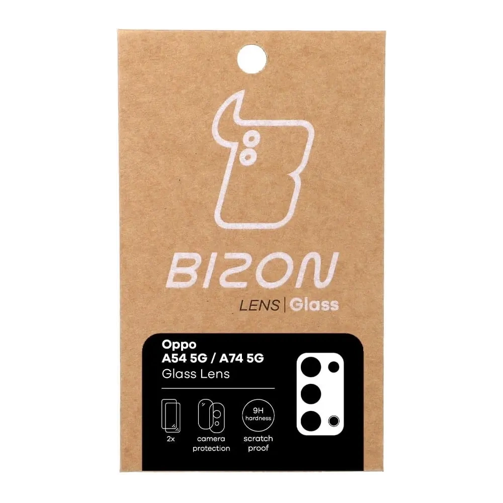 Hurtownia GSM - Bizon-Glaslinse Oppo A54 5G / A74 5G [2 PACK] - BIZ589 - {ean13} - Hurt