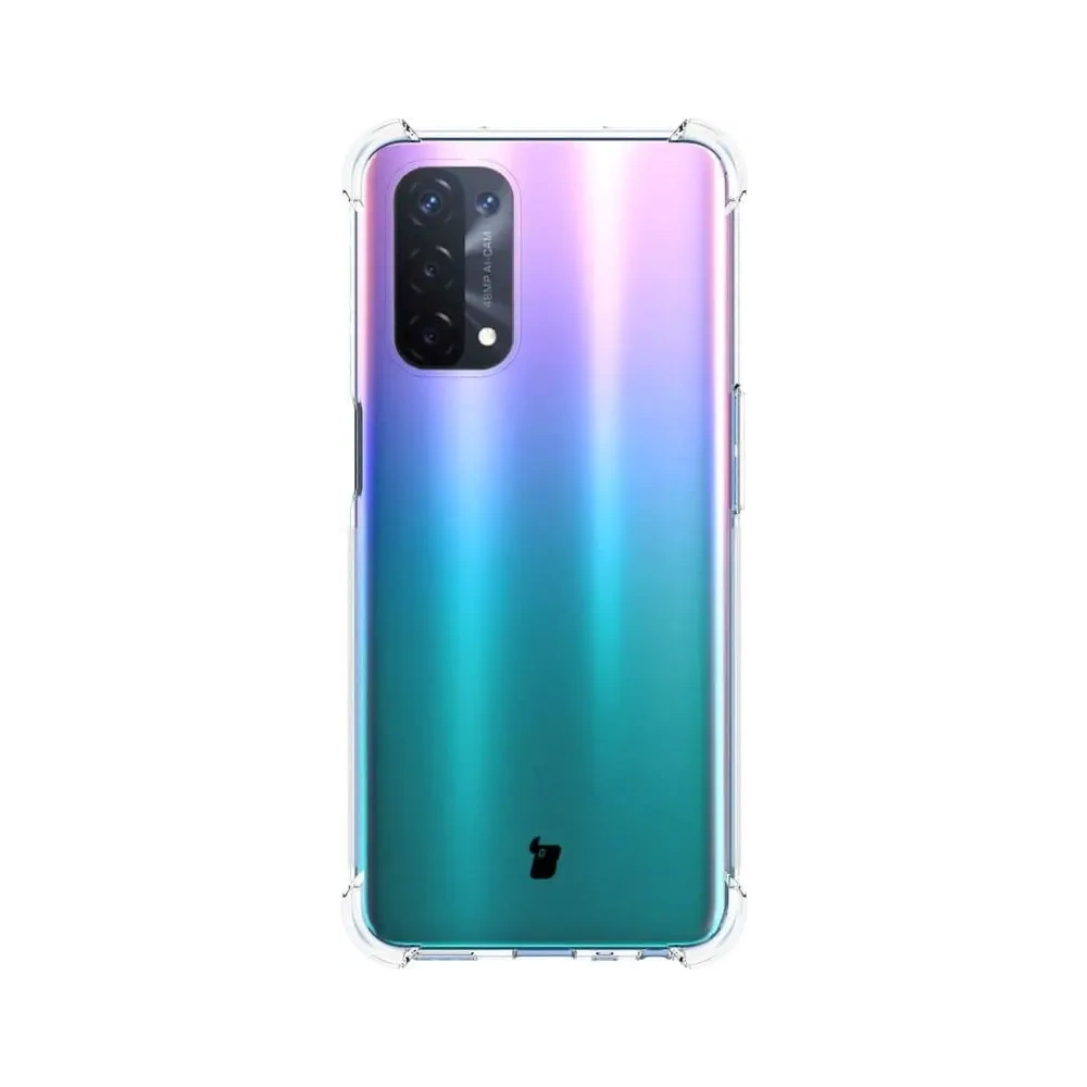Hurtownia GSM - Bizon Case Clear Pack tok + 2x képernyőüveg + lencseüveg Oppo A74 5G / A54 5G tiszta - BIZ592 - {ean13} - Hurt
