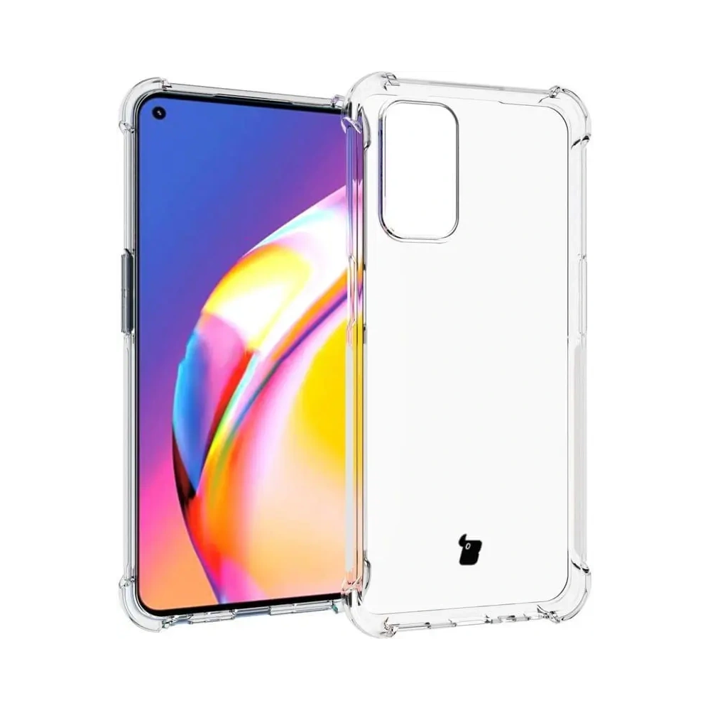 Hurtownia GSM - Bizon Case Clear Pack Hülle + 2x Displayschutzglas + Objektivglas für Oppo A74 5G / A54 5G klar - BIZ592 - {ean13} - Hurt