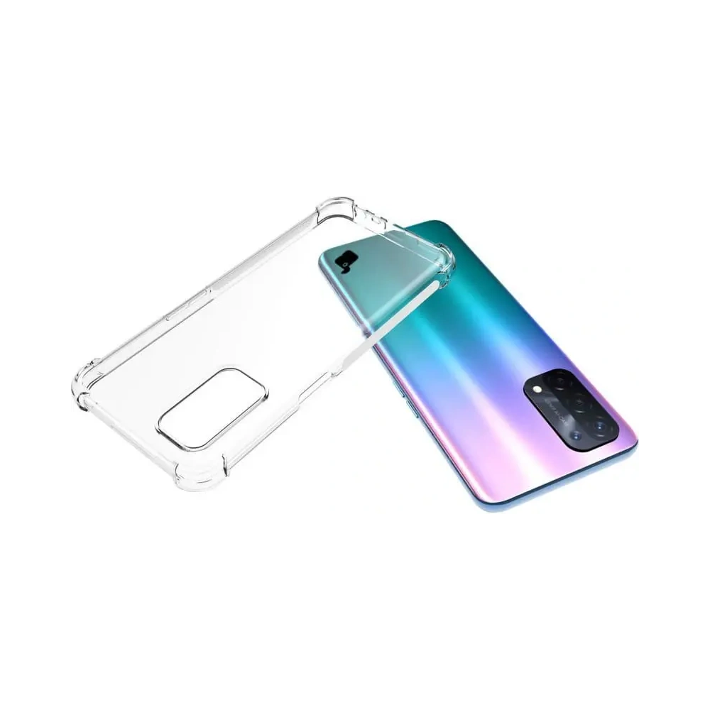 Hurtownia GSM - Bizon Case Clear Pack Hülle + 2x Displayschutzglas + Objektivglas für Oppo A74 5G / A54 5G klar - BIZ592 - {ean13} - Hurt