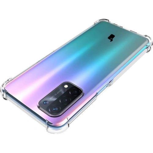 Etui + 2x szkło na ekran + obiektyw Bizon Case Clear Pack do Oppo A74 5G / A54 5G przezroczyste