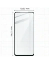 Hurtownia GSM - Bizon Glass Edge edzett üveg - [2 CSOMAG] + lencsevédő Oppo A54 5G / A74 5G fekete - BIZ593 - {ean13} - Hurt