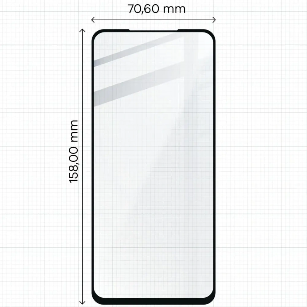 Hurtownia GSM - Bizon Glass Edge edzett üveg - [2 CSOMAG] + lencsevédő Oppo A54 5G / A74 5G fekete - BIZ593 - {ean13} - Hurt