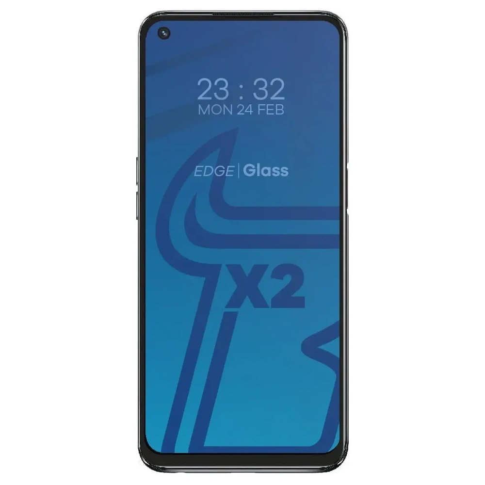 Hurtownia GSM - Bizon Glass Edge edzett üveg - [2 CSOMAG] + lencsevédő Oppo A54 5G / A74 5G fekete - BIZ593 - {ean13} - Hurt