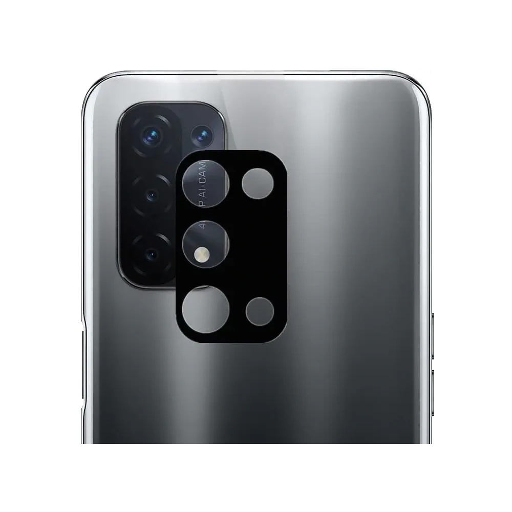 Hurtownia GSM - Bizon Glass Edge edzett üveg - [2 CSOMAG] + lencsevédő Oppo A54 5G / A74 5G fekete - BIZ593 - {ean13} - Hurt