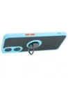 Hurtownia GSM - Bizon Case Hybrid Ring Oppo A78 5G rauchig mit einem hellblauen Rahmen - BIZ595 - {ean13} - Hurt
