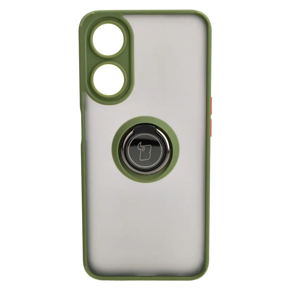 Hurtownia GSM - Bizon Case Hybrid Gyűrű Oppo A78 5G füstös zöld kerettel - BIZ598 - {ean13} - Hurt